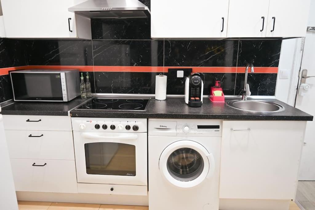 Agradable Apartamento Temporal De 1 Dormitorio En Madrid Pez30 Leilighet Eksteriør bilde