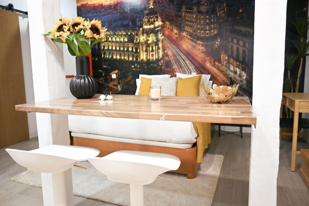 Agradable Apartamento Temporal De 1 Dormitorio En Madrid Pez30 Leilighet Eksteriør bilde